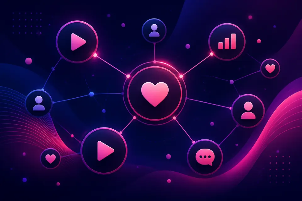 Social media marketing services by Cybis Technologies for Instagram, TikTok, LinkedIn, and YouTube