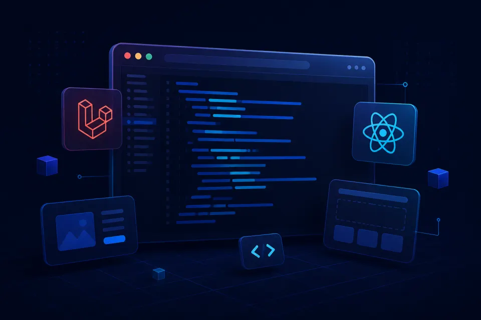 Web design and development services by Cybis Technologies — custom Laravel, React, and Next.js websites